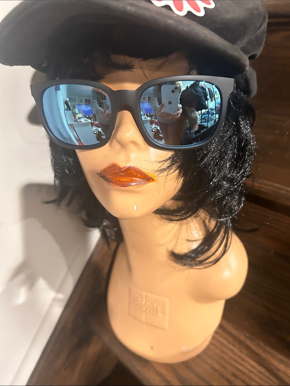 Black Frame Polarized Slater Revo Sunglasses